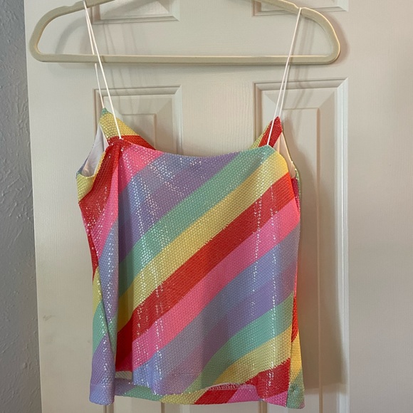 Olivia Rubin Rainbow Tank Top - Picture 3 of 4